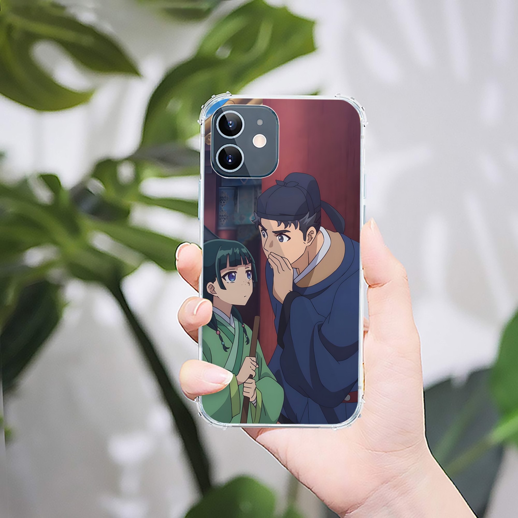 （画像用） 薬屋のひとりごと The Apothecary Diaries 【iPhone 12シリーズ対応】透明スマホケース（クリアソフトケース）